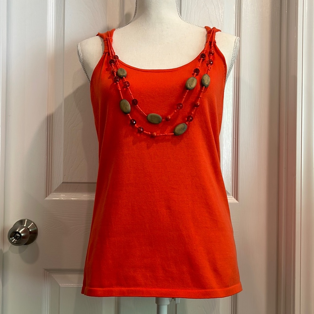 C’est City size medium orange top